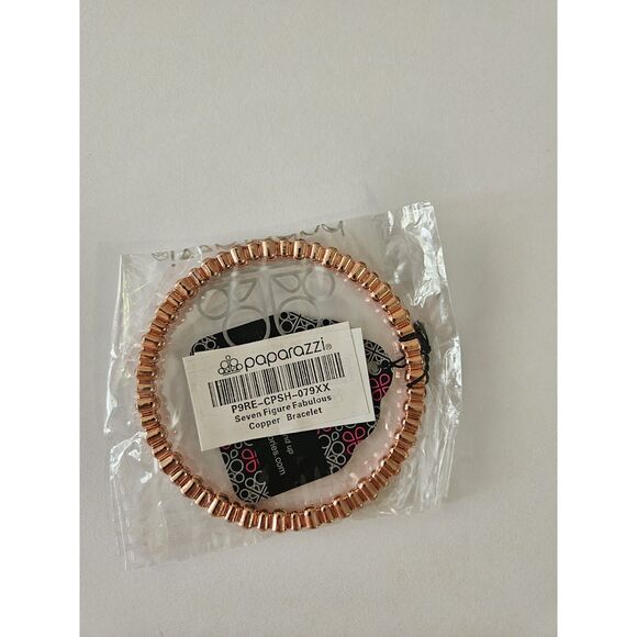 Paparazzi Rose Gold Bangles - Set of 2 - Picture 4 of 5